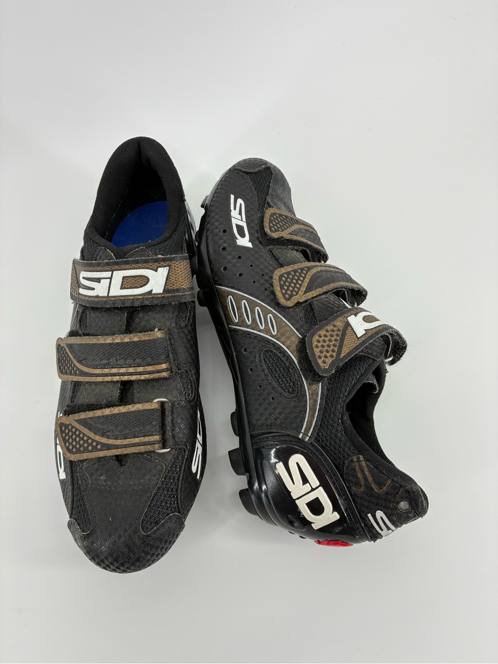 Sidi Woman’s Black Gold Cycling Bicycle Cleats Shoes EU 40